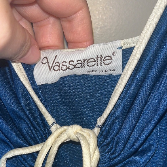Vintage Vassarette Keyhole Slip Dress - Picture 3 of 5